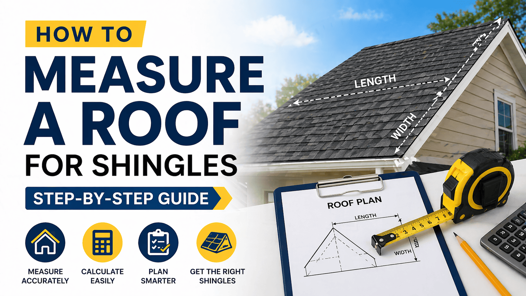 How To Measure A Roof For Shingles