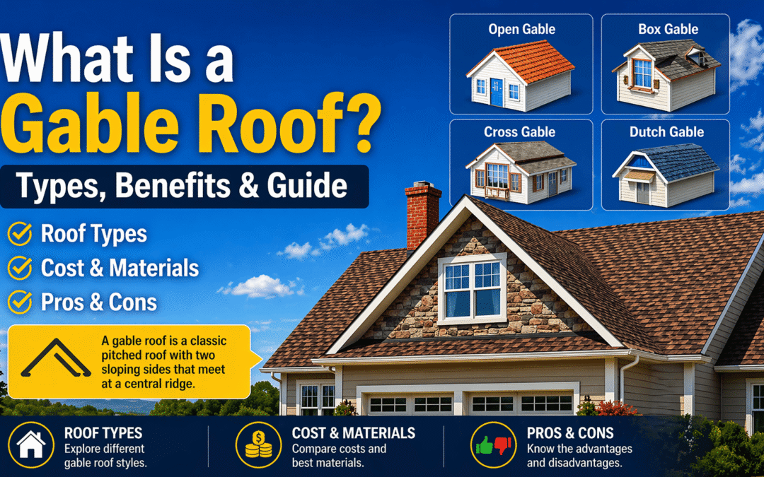 What Is a Gable Roof? Types, Benefits & Design Guide