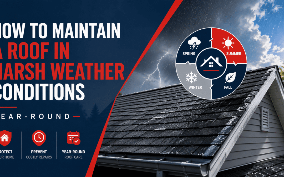 How to Maintain a Roof in Harsh Weather Conditions Year-Round