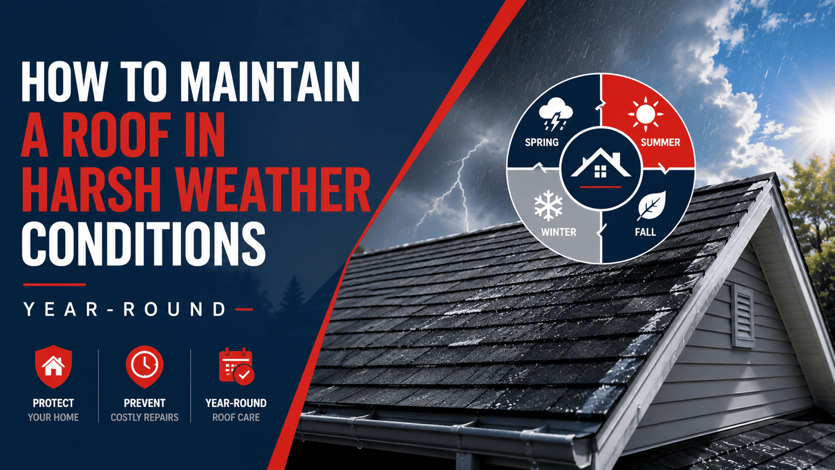 How To Maintain A Roof In Harsh Weather Conditions