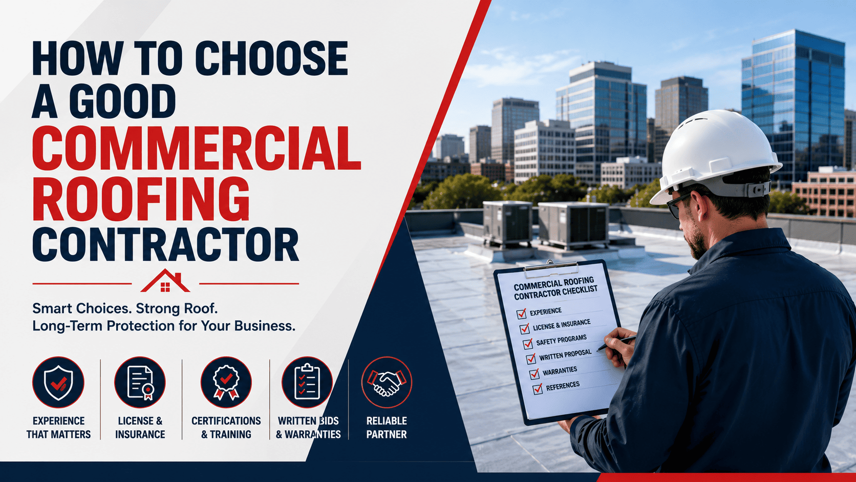 How To Choose A Good Commercial Roofing Contractor​