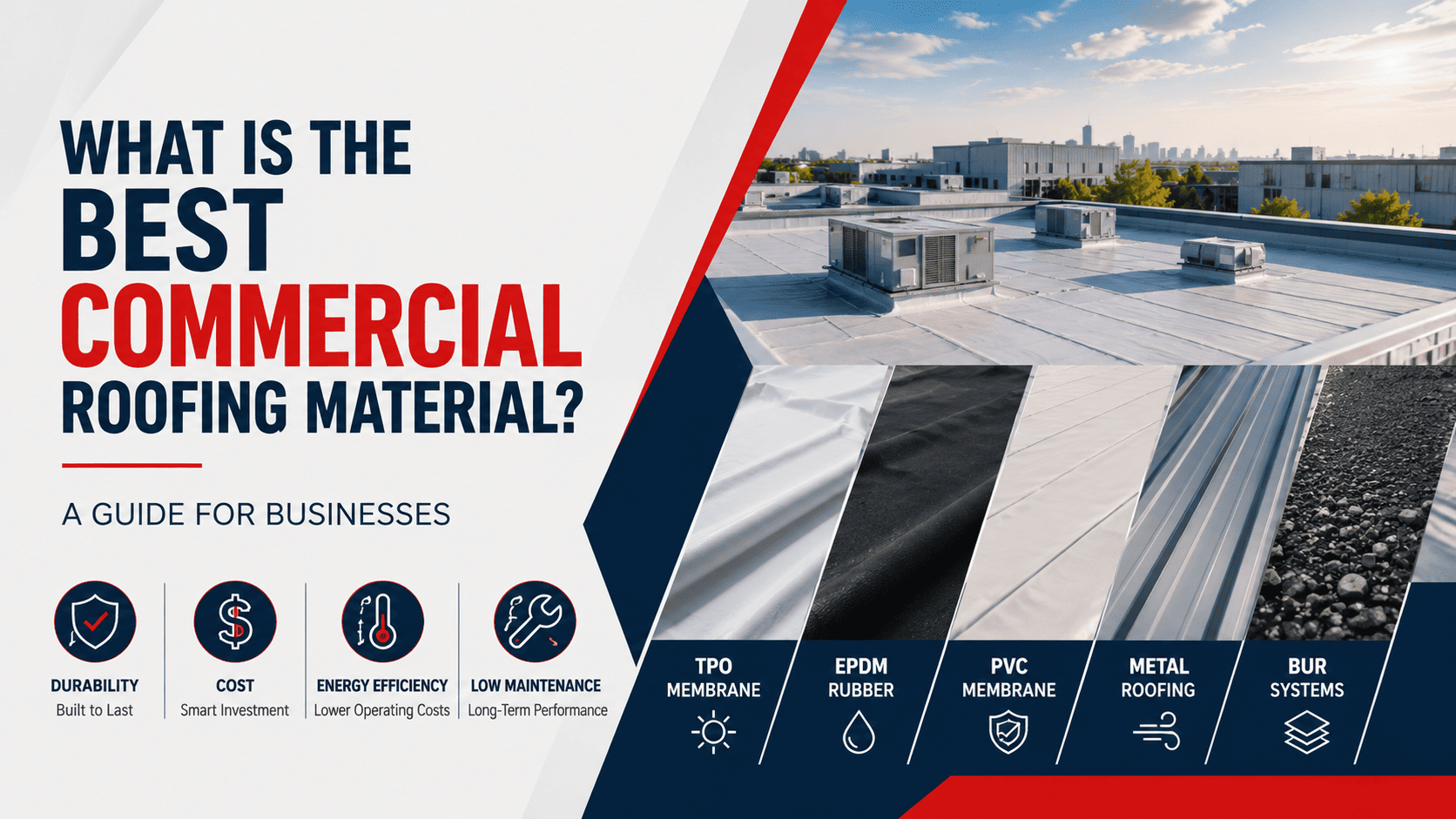 What Is The Best Commercial Roofing Material​