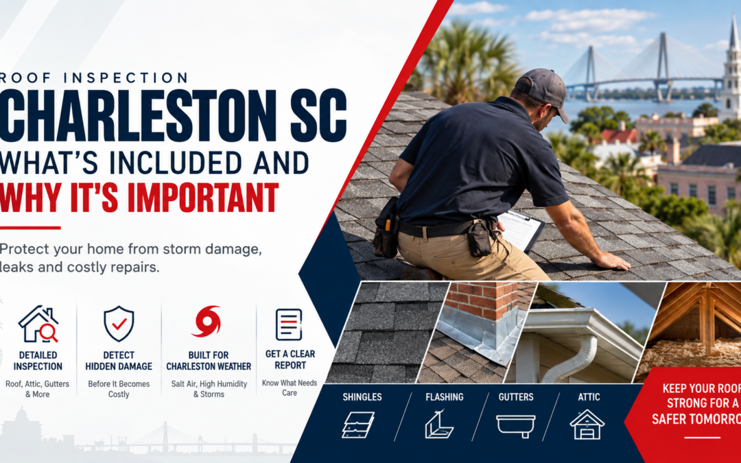 Roof Inspection Charleston SC: What’s Included and Why It’s Important